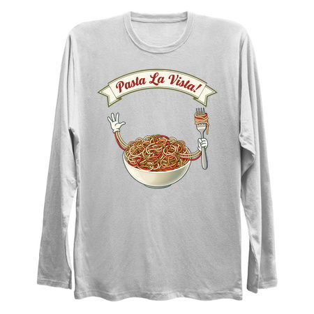 Pasta La Vista Funny Pasta Bowl Art tiny thumbnail