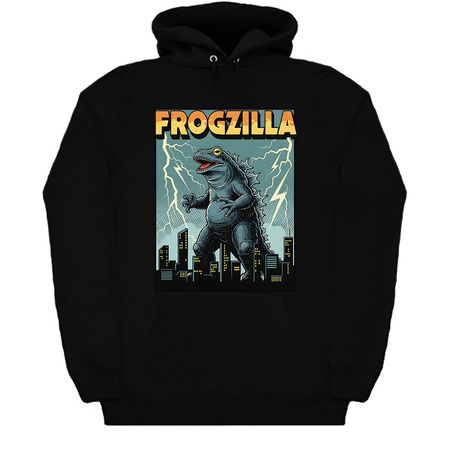 Frogzilla Retro Kaiju Monster Poste tiny thumbnail