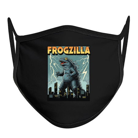 Frogzilla Retro Kaiju Monster Poste tiny thumbnail