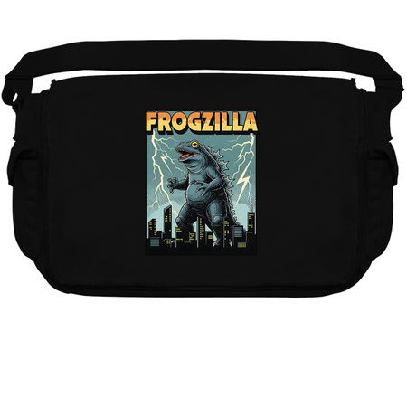 Frogzilla Retro Kaiju Monster Poste tiny thumbnail