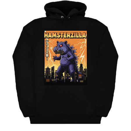 Hamsterzilla Kaiju Pets Retro Poste tiny thumbnail