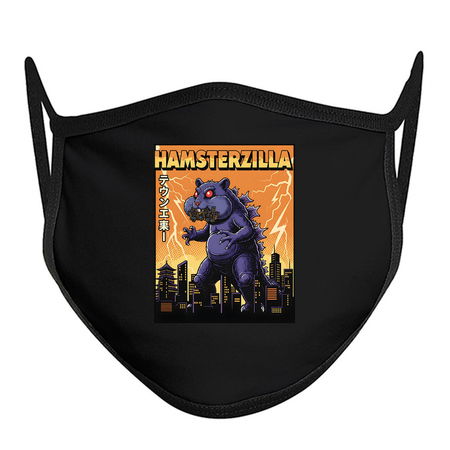 Hamsterzilla Kaiju Pets Retro Poste tiny thumbnail