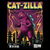 Cat-zilla Kaiju Pets Retro Poster tiny thumbnail