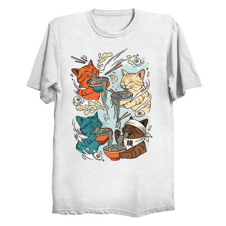 Incurable Ramen Addicts Noodle Cats tiny thumbnail