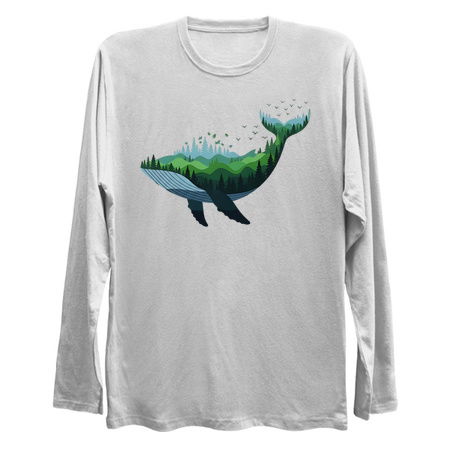 Floating Forest Whale Double Exposu tiny thumbnail