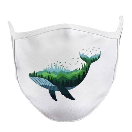 Floating Forest Whale Double Exposu tiny thumbnail