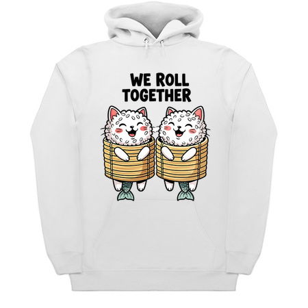 We Roll Together Kawaii Sushi Cats tiny thumbnail
