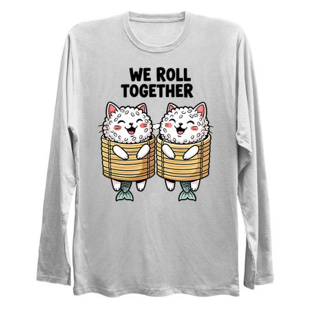 We Roll Together Kawaii Sushi Cats tiny thumbnail