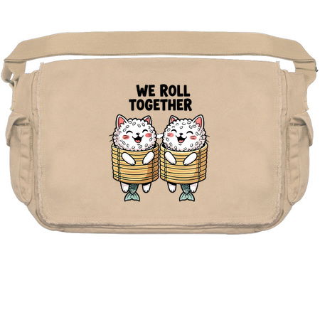 We Roll Together Kawaii Sushi Cats tiny thumbnail