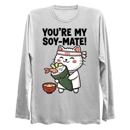 You’re My Soy-Mate Kawaii Sushi Cat tiny thumbnail