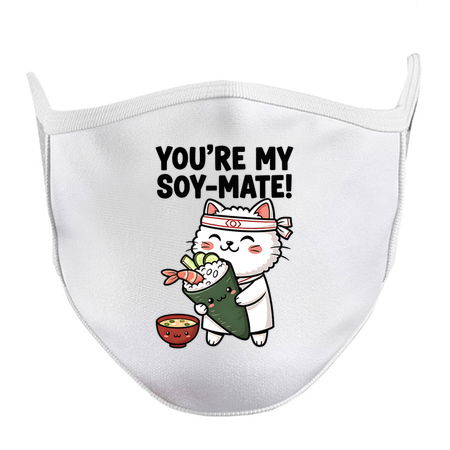 You’re My Soy-Mate Kawaii Sushi Cat tiny thumbnail