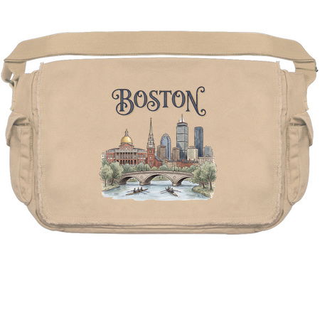 Boston Rowing on the Charles Skylin tiny thumbnail