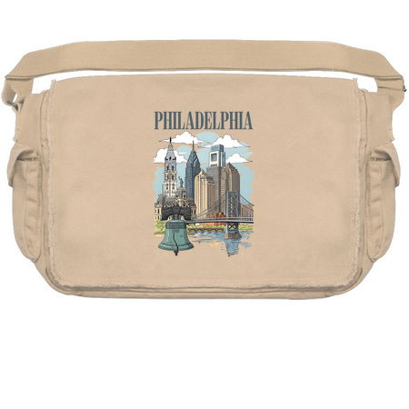 Liberty Bell & Skyline PHILADELPHIA tiny thumbnail