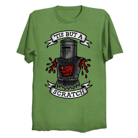 Black Knight tattoo tiny thumbnail