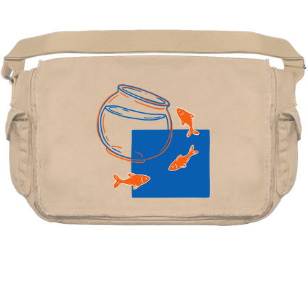 Fish Out of Water Surreal Goldfish tiny thumbnail