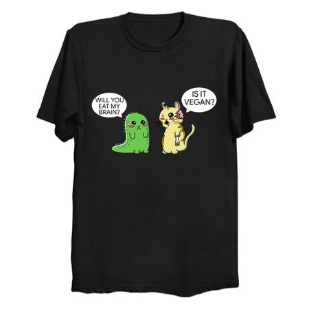 Funny Kawaii Zombie Horror Vegan tiny thumbnail