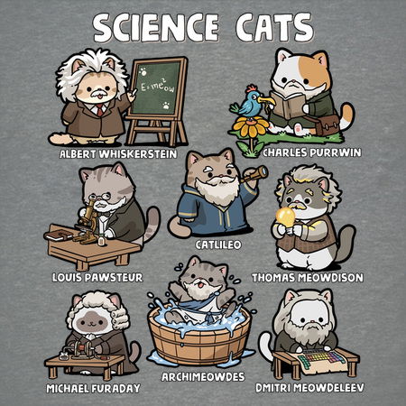 Science Kitten Science Cats - NeatoShop