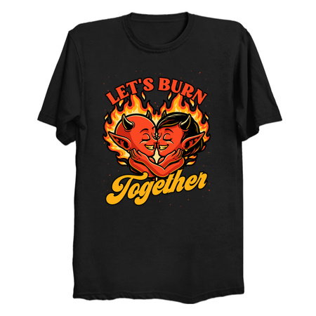 Valentines Burn Together Heart Fire tiny thumbnail