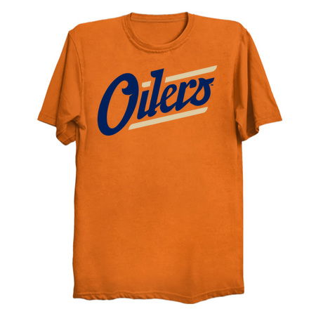 Oilers Alternate Script (Orange) tiny thumbnail