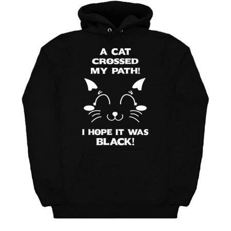 Love Black Cat Crossed Path Goth tiny thumbnail