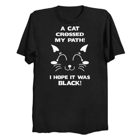 Love Black Cat Crossed Path Goth tiny thumbnail