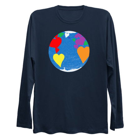 Colorful Earth Hearts tiny thumbnail