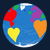 Colorful Earth Hearts tiny thumbnail
