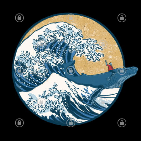 Beast Wave Great Wave x Great Beast - NeatoShop
