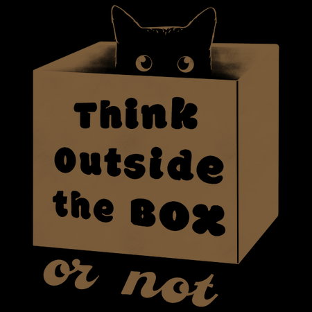 Box Or Not Think outside the Box...or not - NeatoShop