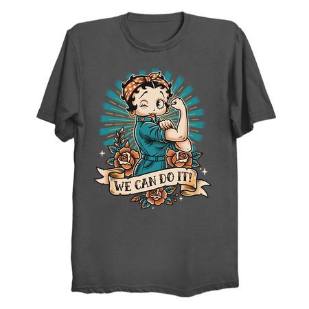 Betty Boop Riveter Betty The Riveter - NeatoShop