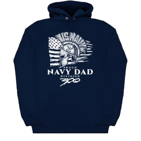 Proud Navy Dad Div 300 All White tiny thumbnail