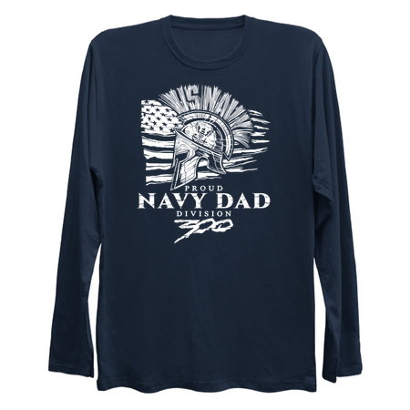 Proud Navy Dad Div 300 All White tiny thumbnail