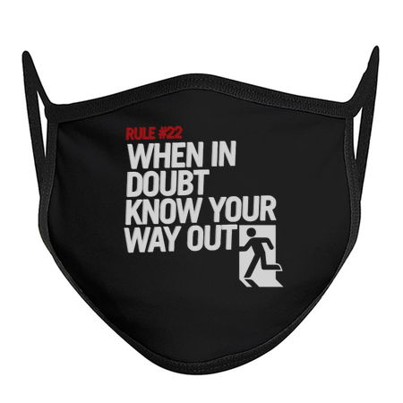 Rule #22 When in Doubt Know Your Way Out tiny thumbnail