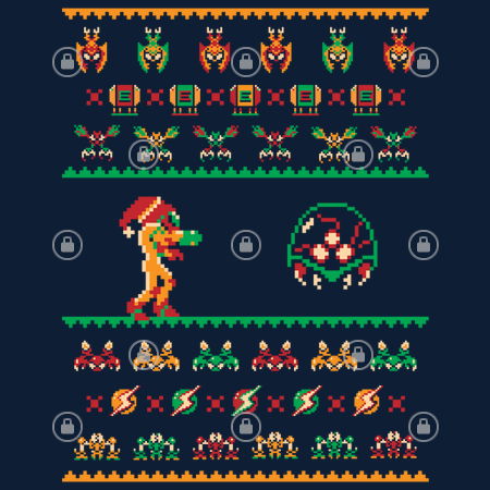 Metroid clearance christmas sweater