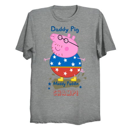Peppa pig hot sale champion t shirt