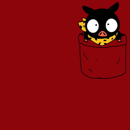 P-chan in a pocket - NeatoShop