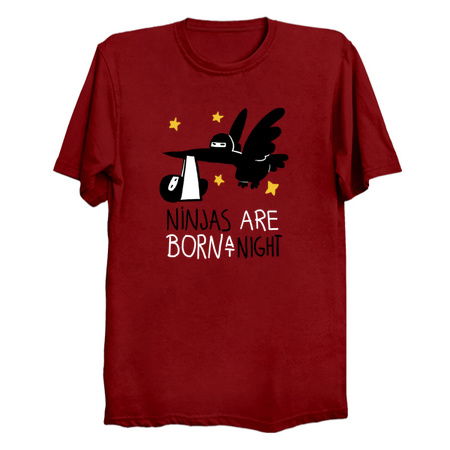 Ninjas are born at night tiny thumbnail