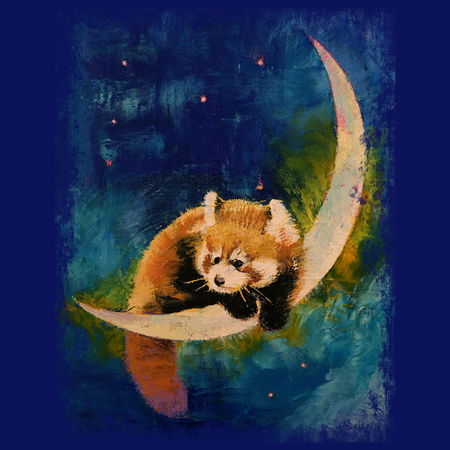 Red Panda Moon - NeatoShop