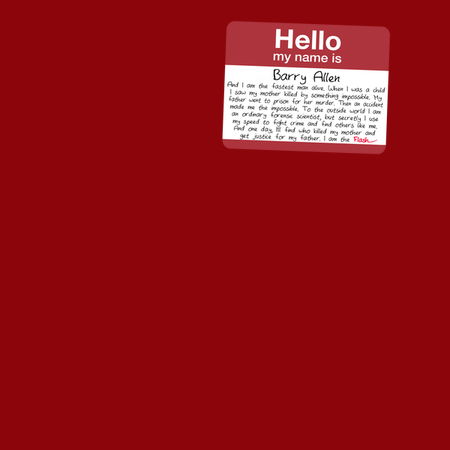 Barry Name Tag Name's Barry - NeatoShop