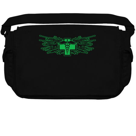 Medic-Caduceus-With-Guns-Green tiny thumbnail