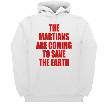 THE MARTIANS ARE COMING TO SAVE THE EARTH tiny thumbnail