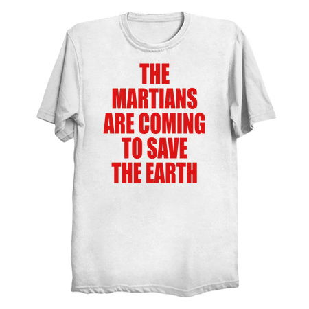 THE MARTIANS ARE COMING TO SAVE THE EARTH tiny thumbnail