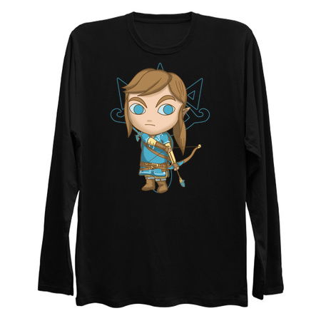 Chibi Link from The Legend of Zelda Breath of the wild tiny thumbnail