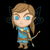 Chibi Link from The Legend of Zelda Breath of the wild tiny thumbnail