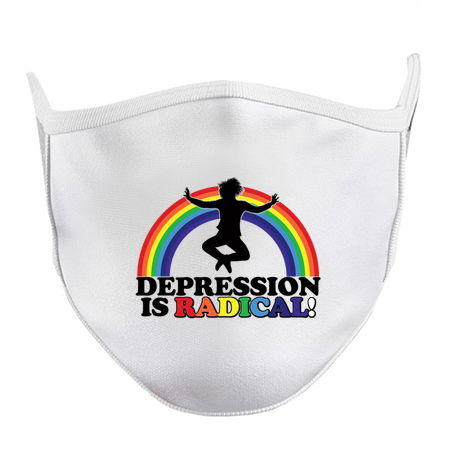 Depression Is Radical! (Girls-Light Colors) tiny thumbnail