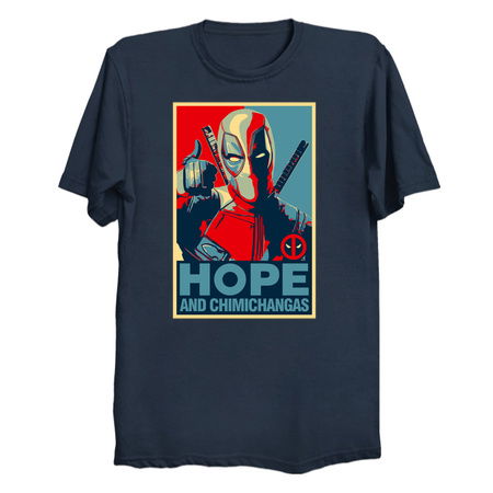 Deadpool For President - Hope and Chimichangas - NeatoShop