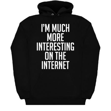 I'm much more interesting on the internet tiny thumbnail