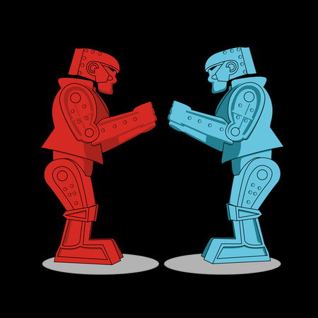 Rock'em Sock'em vintage robot game and related merchandise - Film