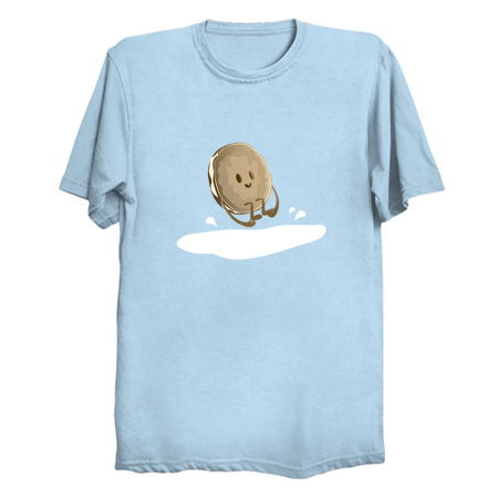 Cookie dunks into milk tiny thumbnail