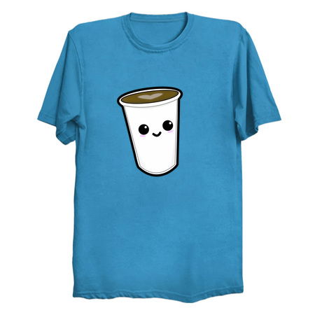 Hot Cup of kawaii cute coffee - NeatoShop